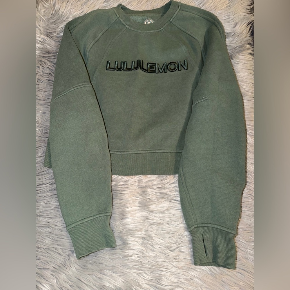 Lululemon scuba spellout pullover - image 3